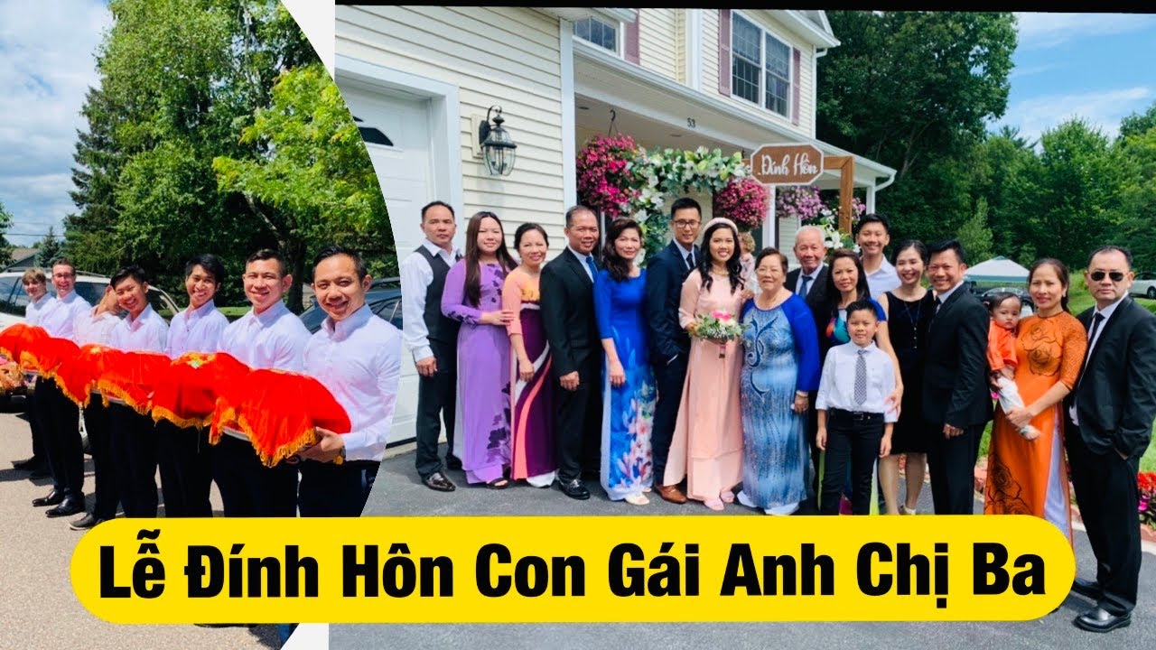 Lễ Đính Hôn Con Gái Anh Chị Ba / Năng Trần Cuộc Sống Mỹ
