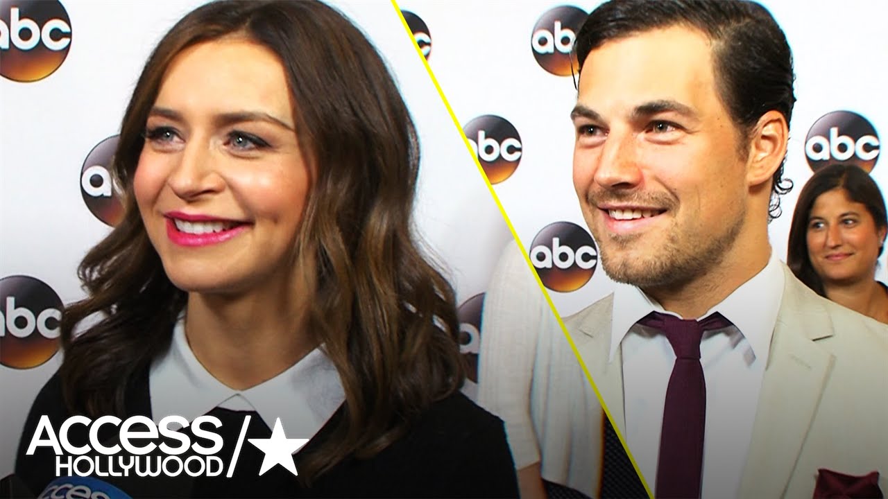 'Grey's Anatomy': Caterina Scorsone & Giacomo Gianotti Tease S13 | Access Hollywood