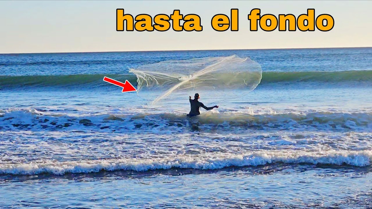 No creo que las atrapó en lo profundo #pesca 
