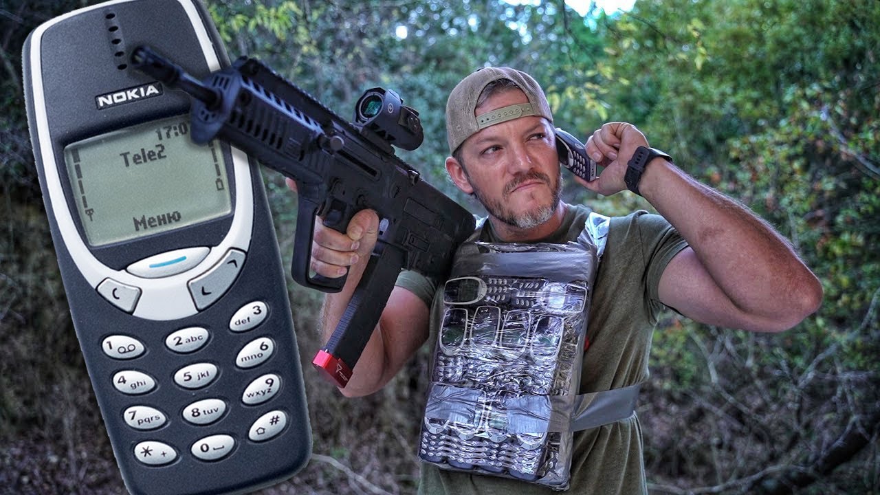 Бронежилет из NOKIA 3310! | Разрушительное ранчо