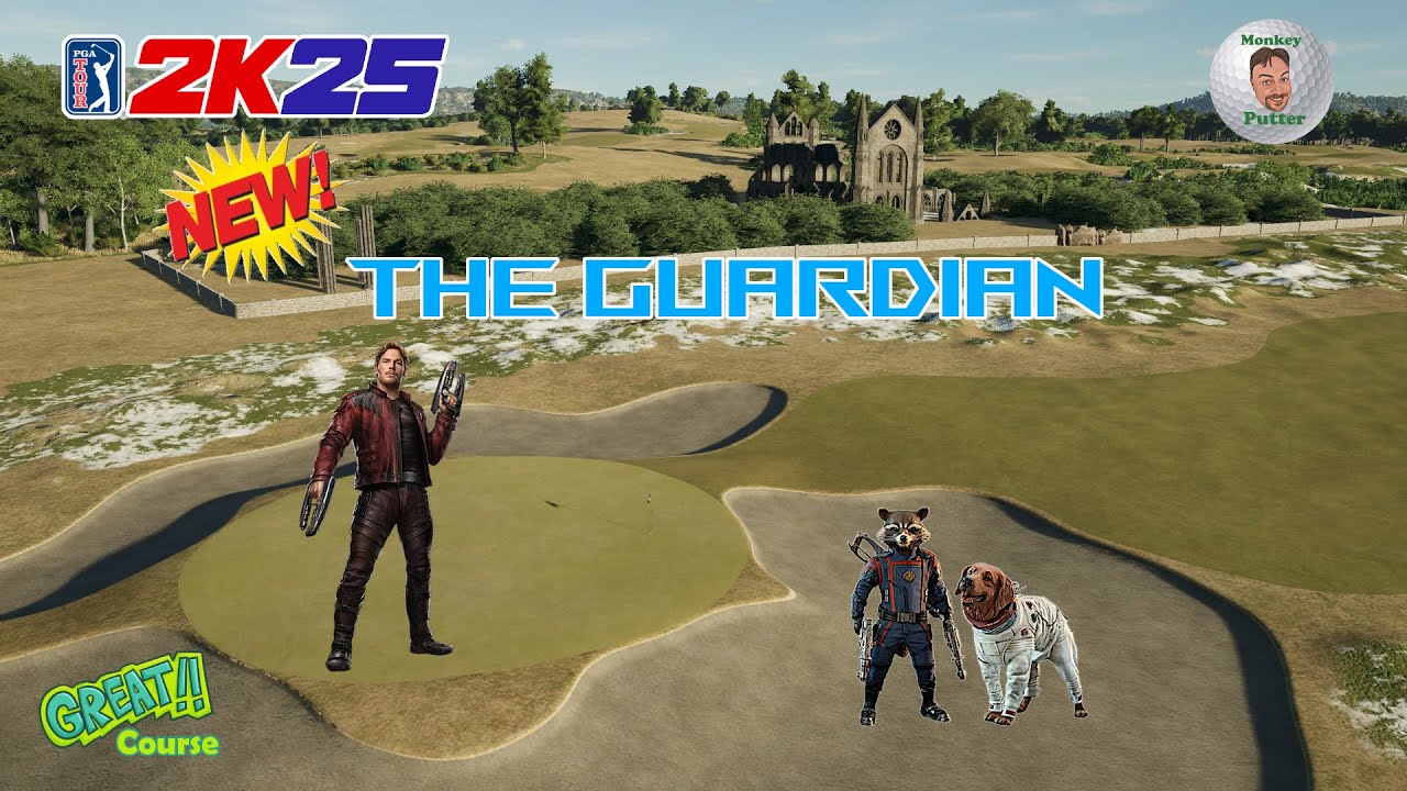 PGA Tour 2K25 - The Guardian - Course showcase with flyover