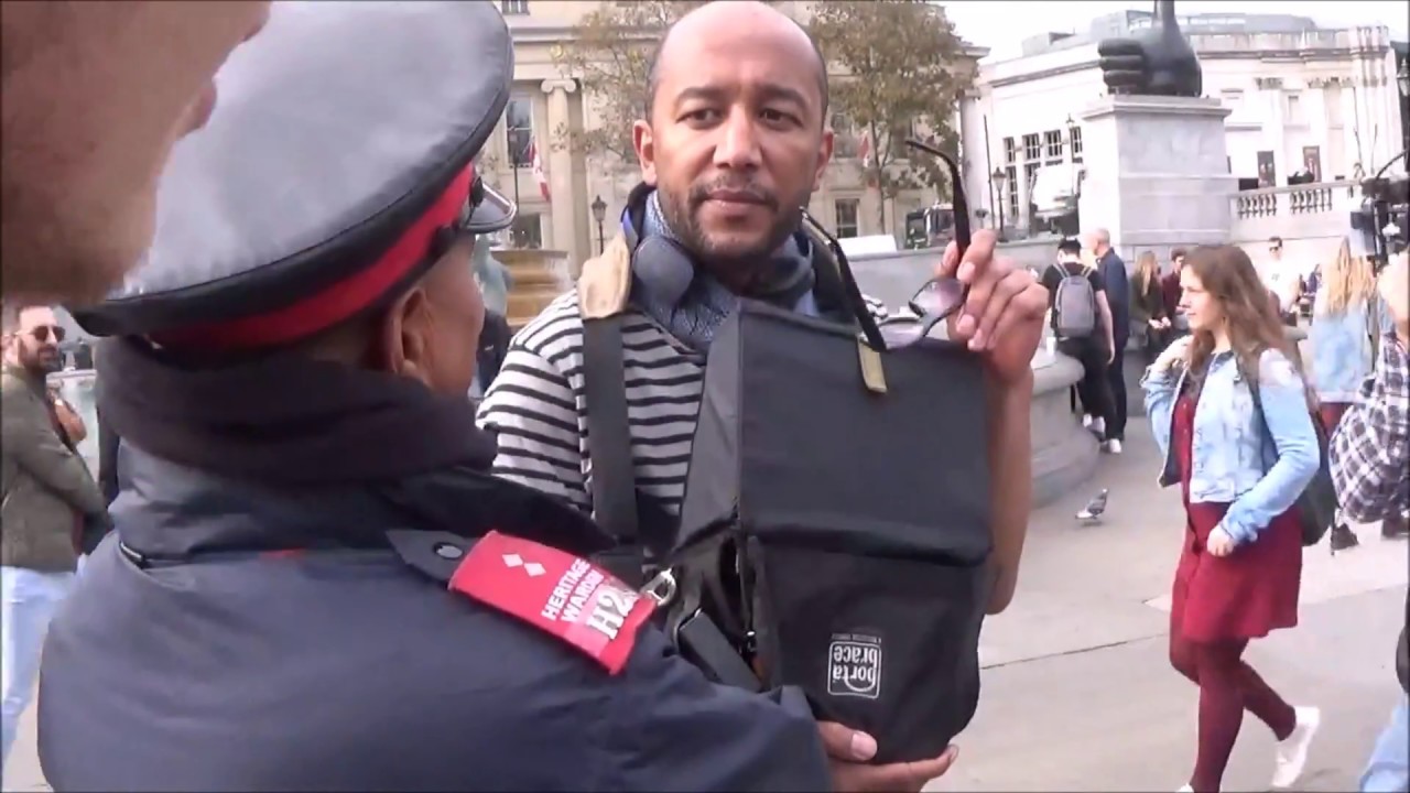 Heritage warden don't like BBC, BBC don't like me filming them