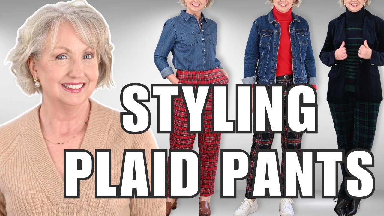 How to Wear Plaid Pants Stylishly for the Holidays