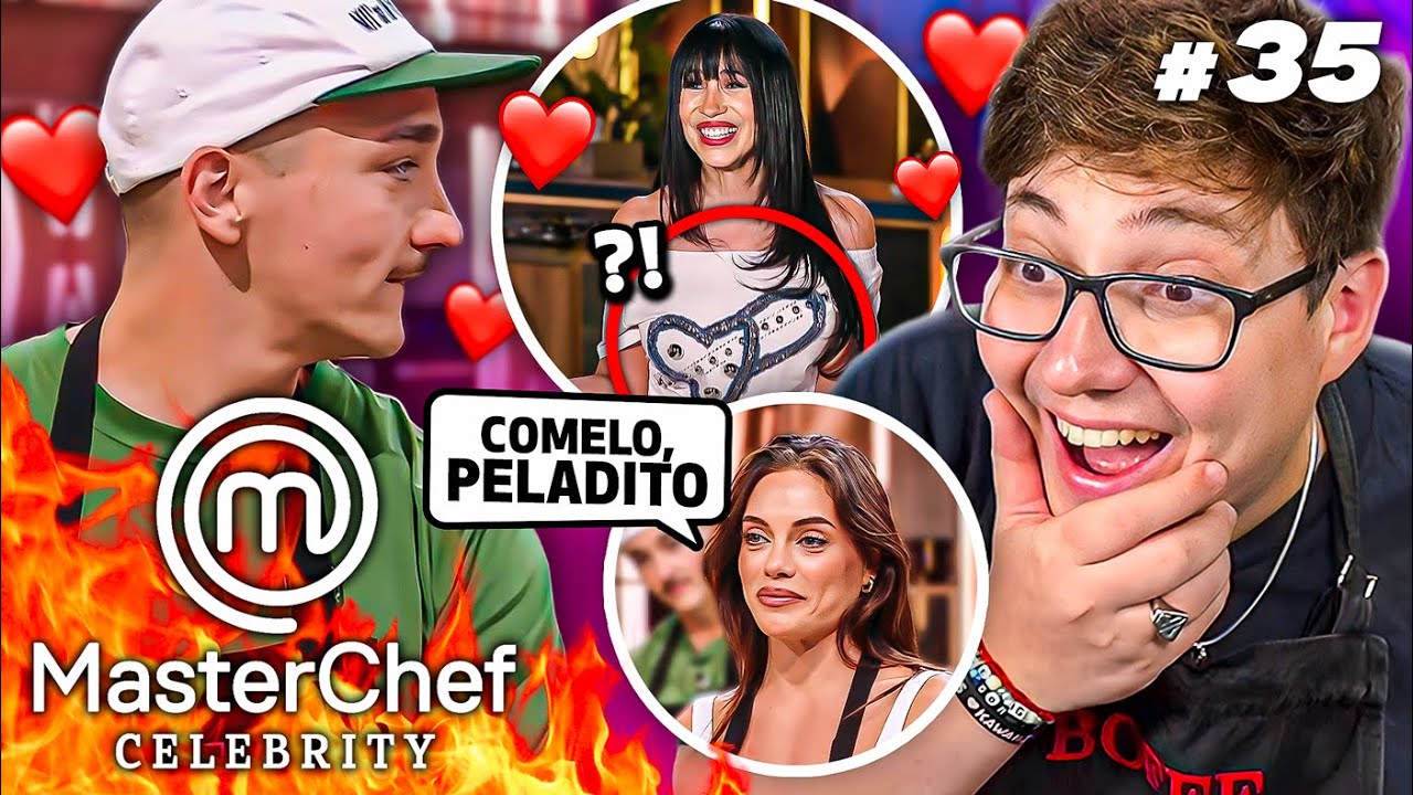 PRIMER ROMANCE: PELAO y MARIXA &hearts; (y Emilia es una maleducada) | MASTERCHEF CELEBRITY 2025 #35