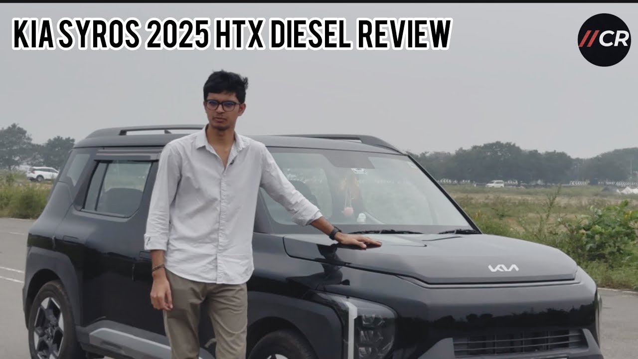 2025 Kia Syros HTX Diesel manual review in telugu! 
