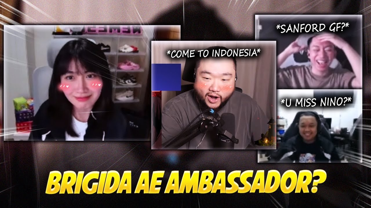 *HILARIOUS* Brigida was asked by AE CEO to be BRAND Ambassador in Indo! is Brigida Sanford's GF?