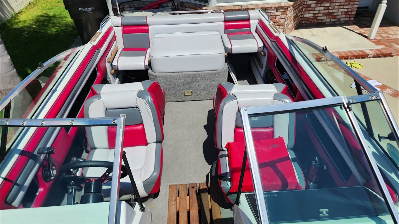 1990 Four Winns 180 Horizon walkthrough video
