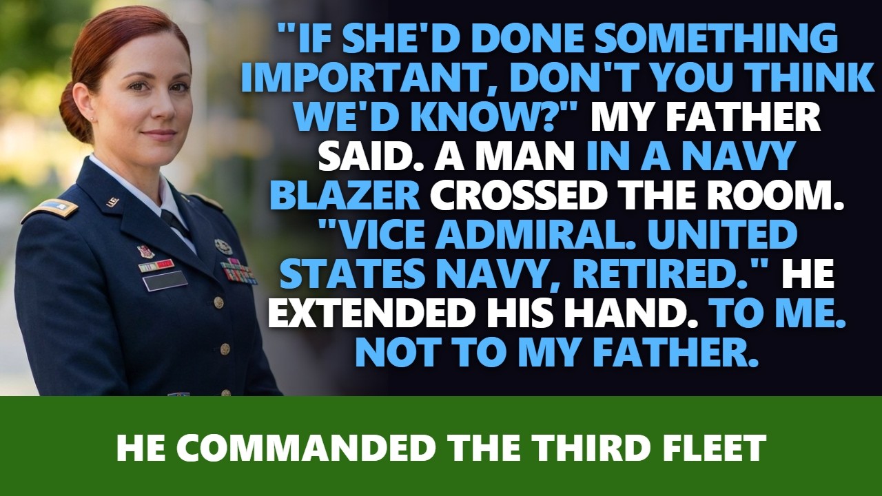 When Dad Told the Room I Was Asked to Leave the Navy, He Had No Idea Who Was at the Bar