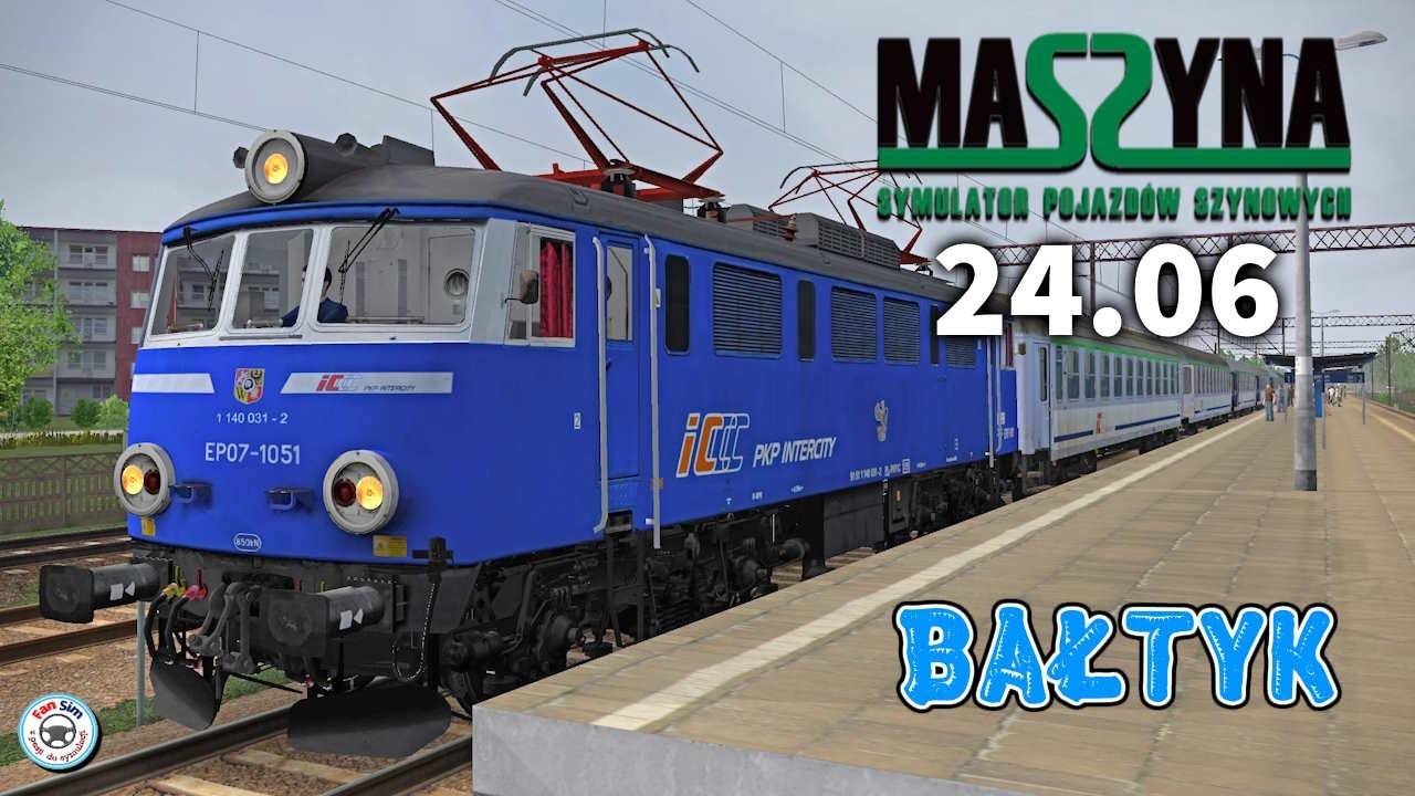 EP07 PKP INTERCITY I MASZYNA 24.06 🚂 Scenariusz Bałtyk na ŚDM