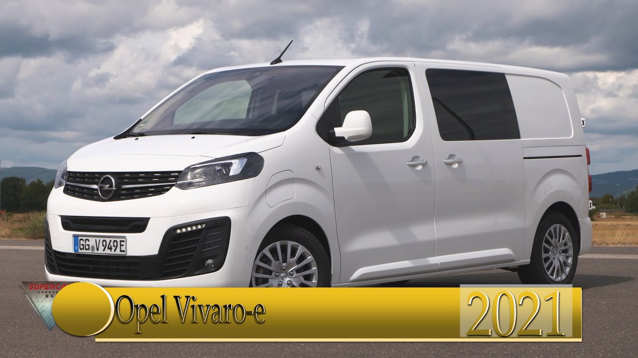 2021 Opel Vivaro-e electric van  Interior, Exterior Driving All New