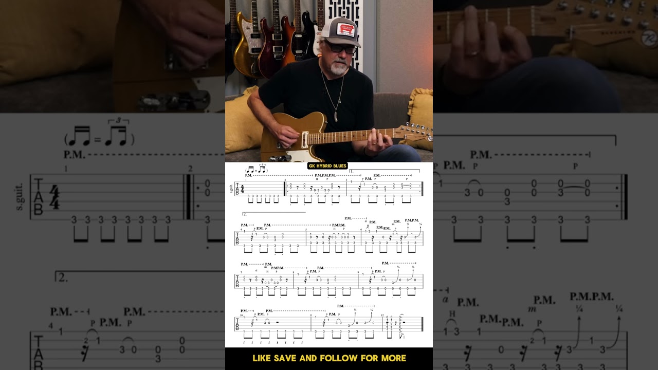 Greg Koch Hybrid Picking Blues