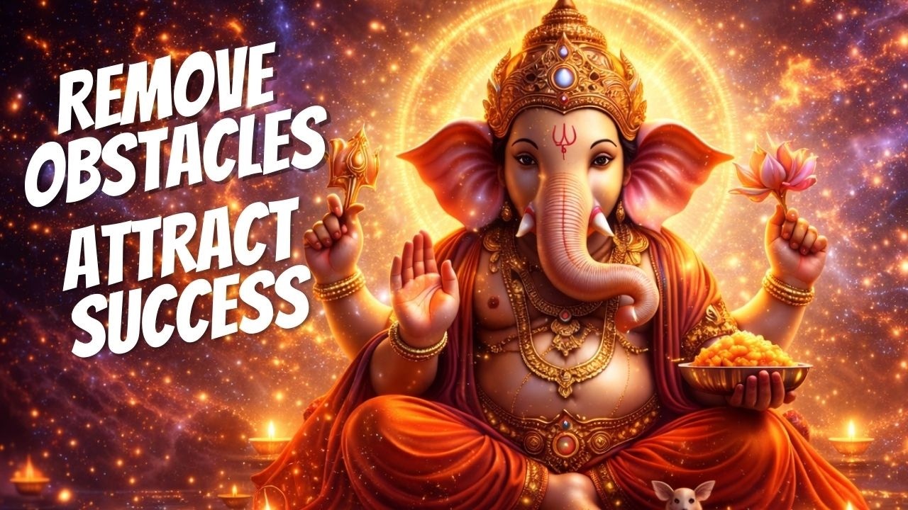 Om Gan Ganapataye Namah | ॐ गं गणपतये नमो  नमः | Ganesh Mantra for  Obstacle Removal  & New Chapters
