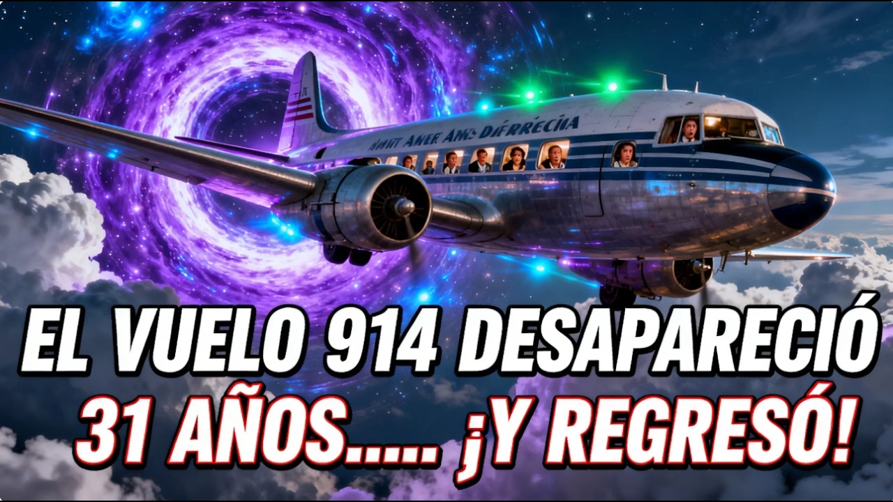 EL VUELO 914 DESAPARECIÓ 31 AÑOS… Y REGRESÓ COMO SI NADA 😱 | El Misterio Que Desafía al Tiempo
