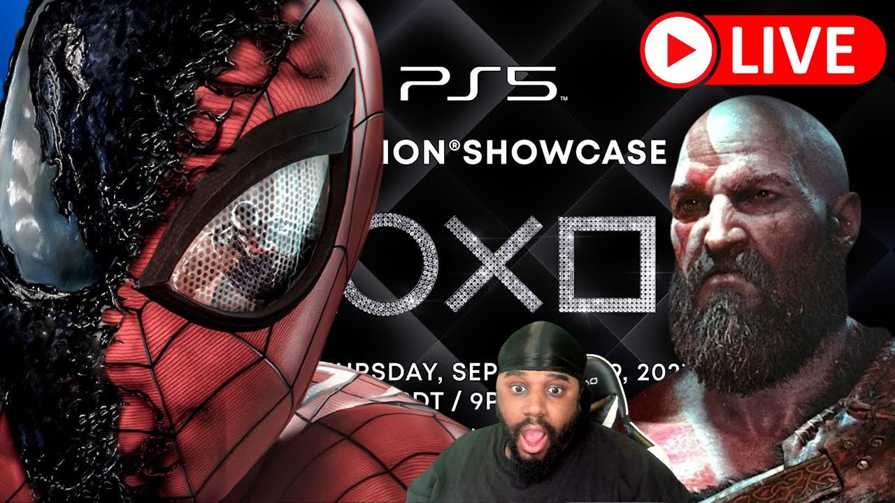 PLAYSTATION SHOWCASE 2021 LIVE REACTION | INSOMNIAC'S SPIDER-MAN 2??? GOD OF WAR RAGNAROK?!