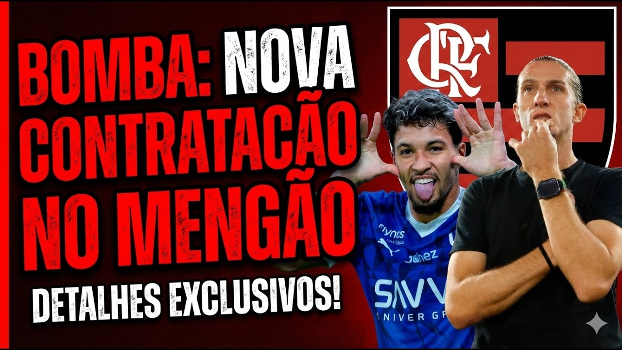 BOMBA! AL-HILAL ACEITA DIVIDIR SALÁRIO DE MARCOS LEONARDO! FLAMENGO DÁ CHAPÉU NO SÃO PAULO!