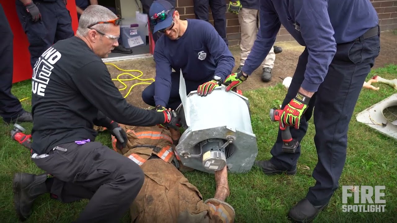 Man vs Machine | Firefighting Rescue | Firefighter First Aid Training