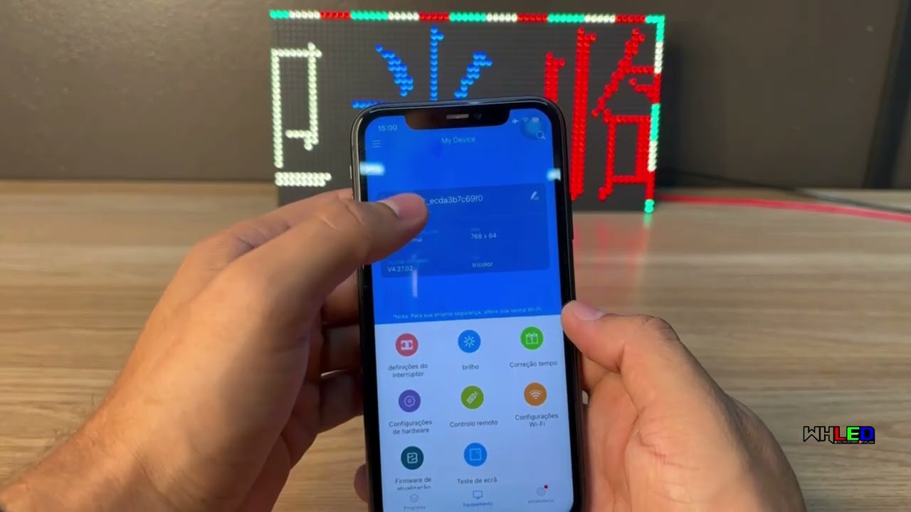 MODELOS DE CONTROLADORAS PARA PAINÉIS DE LED - COMO CONFIGURAR PELO CELULAR