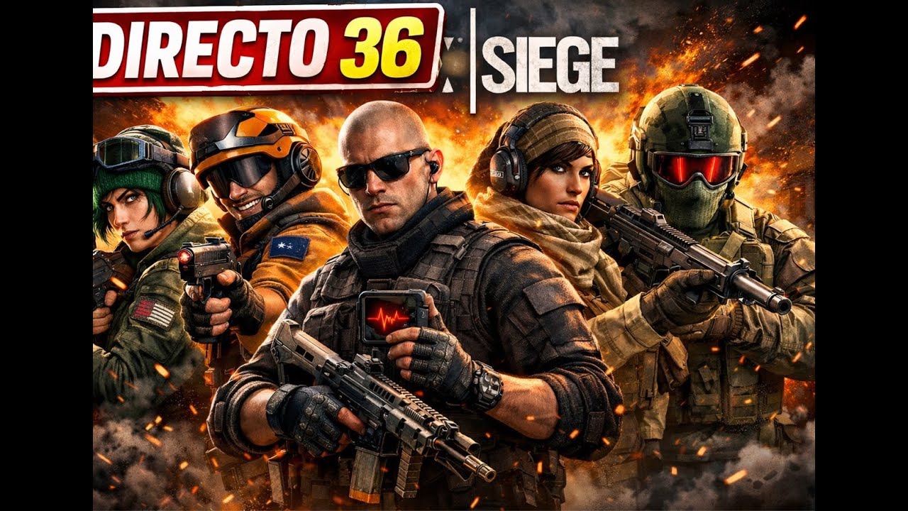 LOS 3 MOSQUETEROS VUELVEN AH DOMAR EN RAINBOW SIX SIEGE