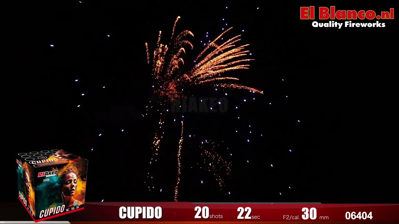 Vuurwerk - Cupido - 06404 | CAT F2 | El Blanco Quality Fireworks
