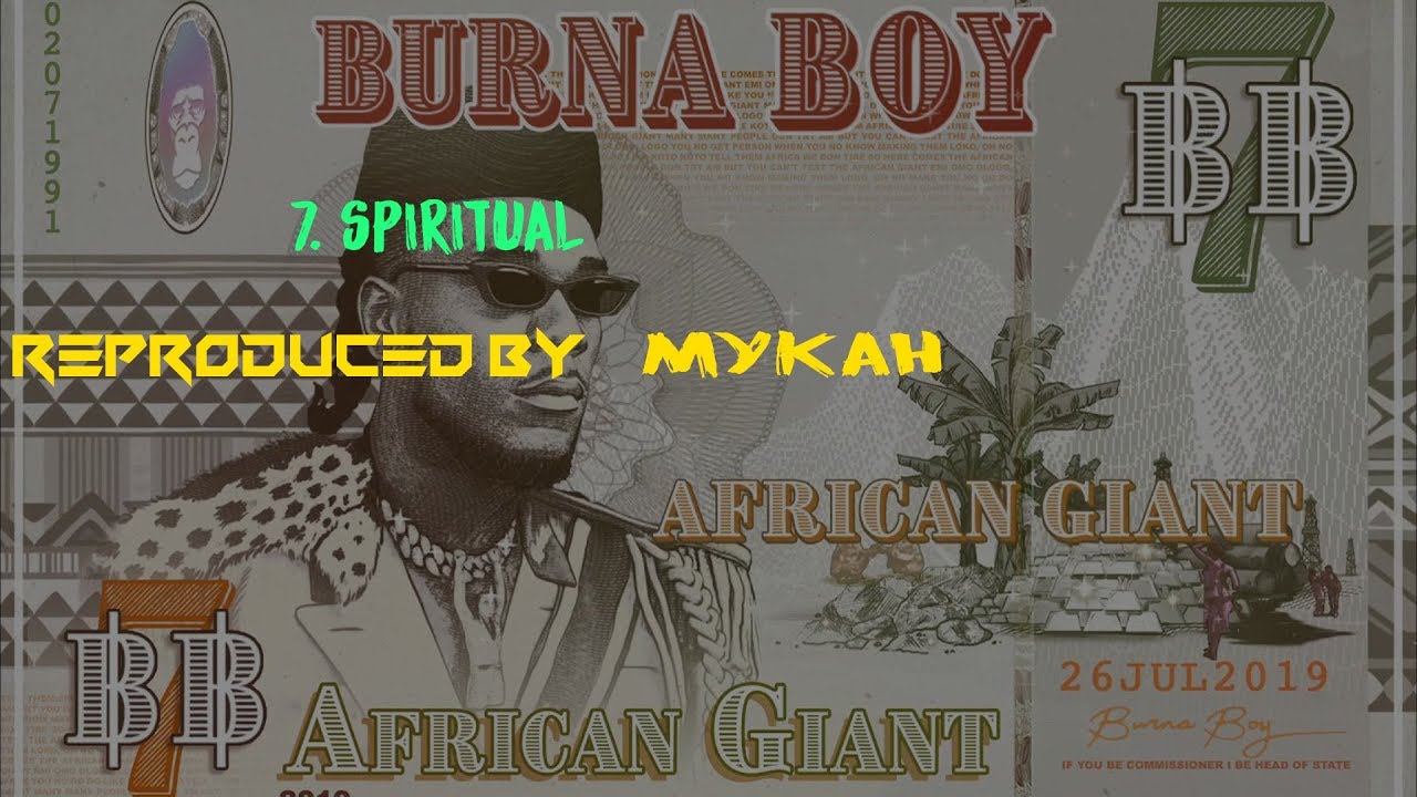 🔥🔥Burna Boy - SPIRITUAL INSTRUMENTAL REMAKE BY MYKAH