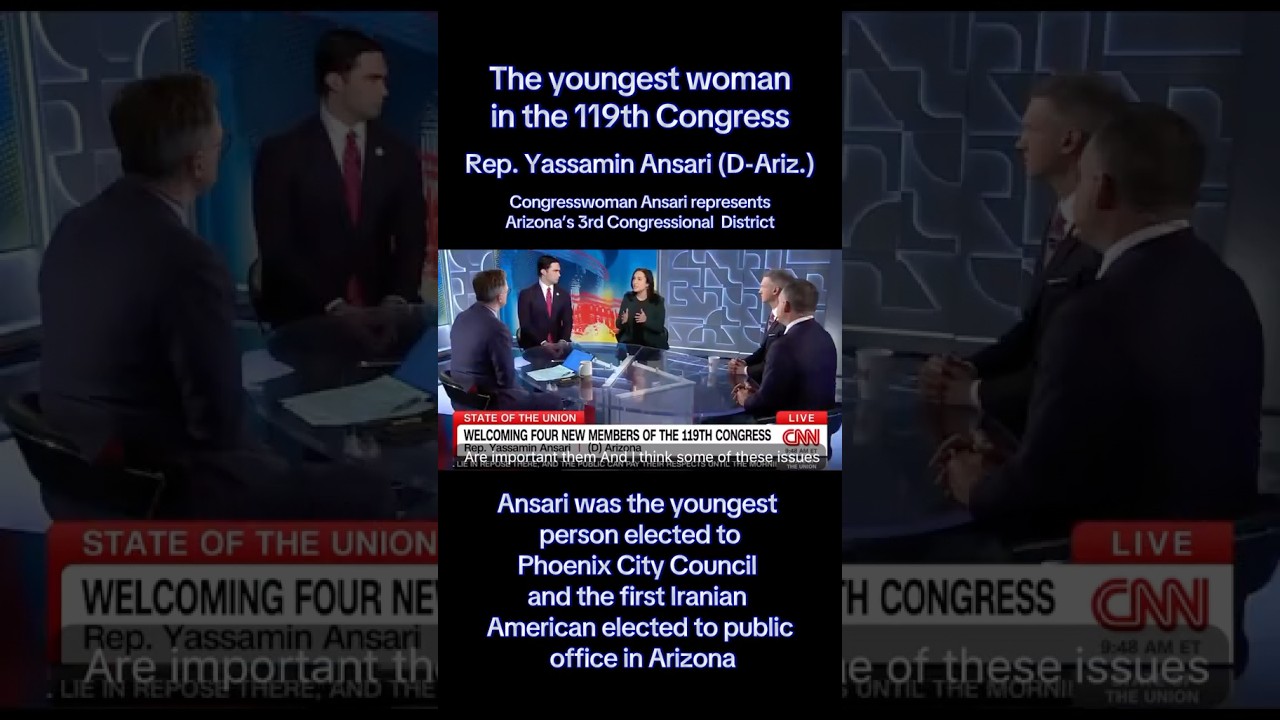The youngest woman in the 199th Congress talks about importance of role