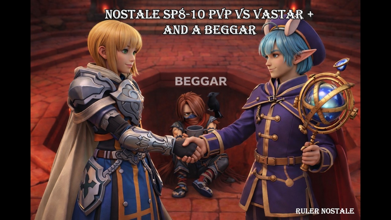 NOSTALE SP8-10 PVP VS VASTAR AND A BEGGAR