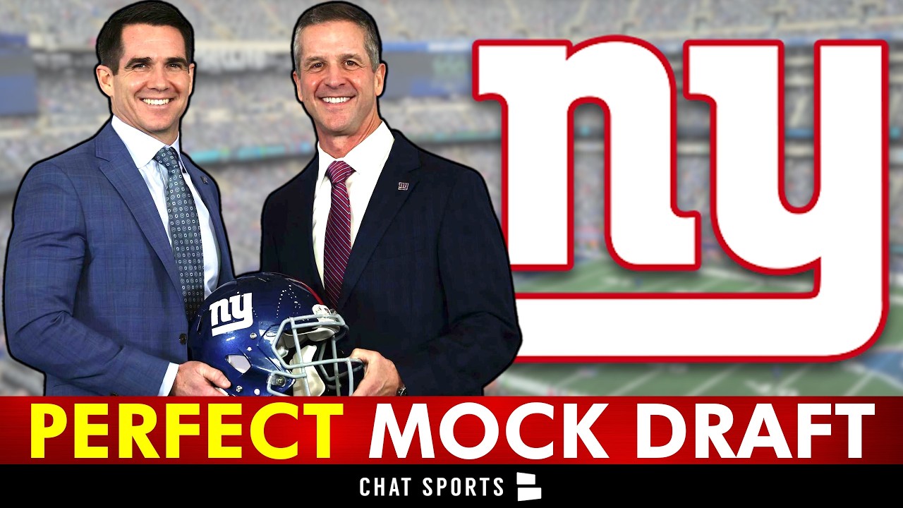PERFECT New York Giants Mock Draft