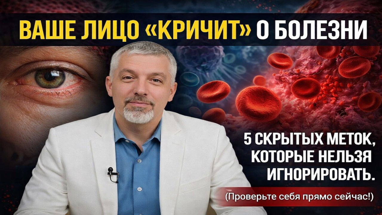 Ваше лицо «кричит» о болезни  5 скрытых меток, которые нельзя игнорировать