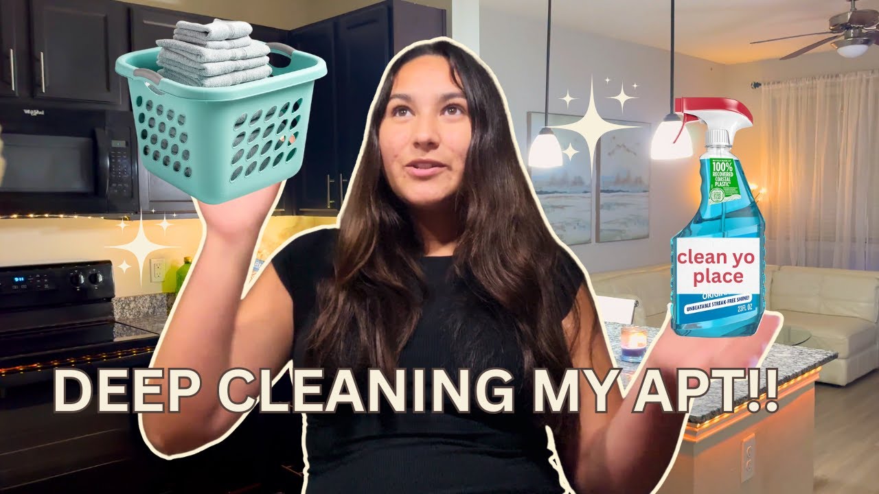How to deep clean your apt/house like a housekeeper!!!