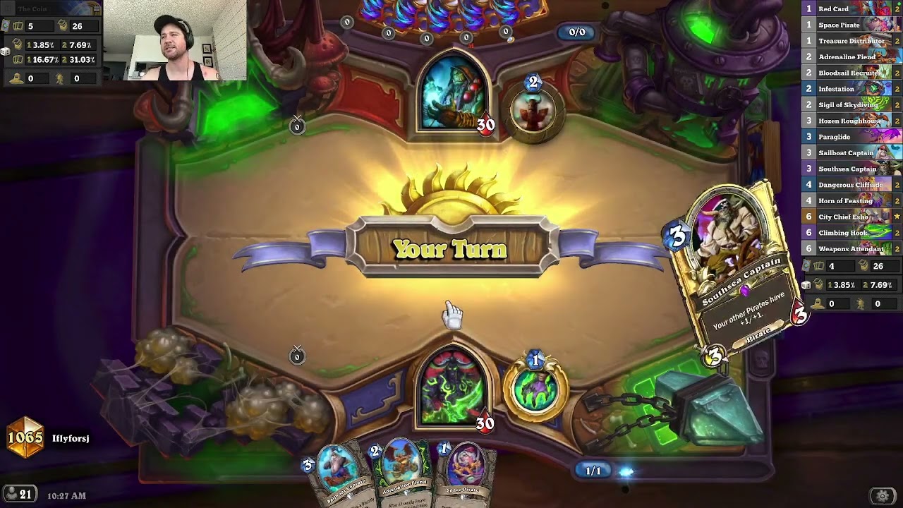 PIRATES PART 2 - Hearthstone Standard Legend Rank - Demon Hunter