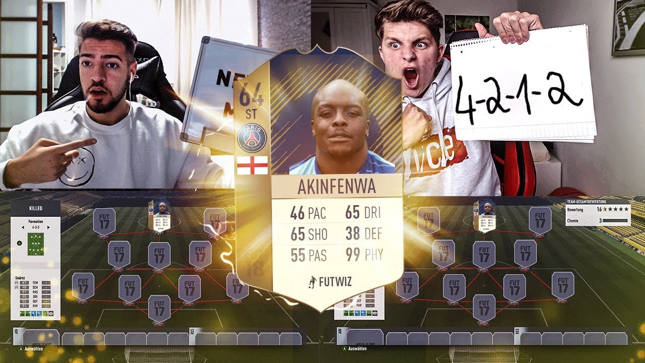 FIFA 17: LEGENDE AKINFENWA SQUAD BUILDER SHOWDOWN 😈😱 vs FIFAGAMING 🔥