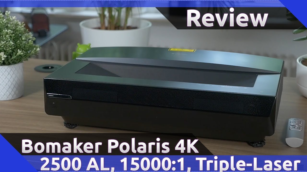 Bomaker Polaris 4K Review (2022) Triple-Laser-Projektor