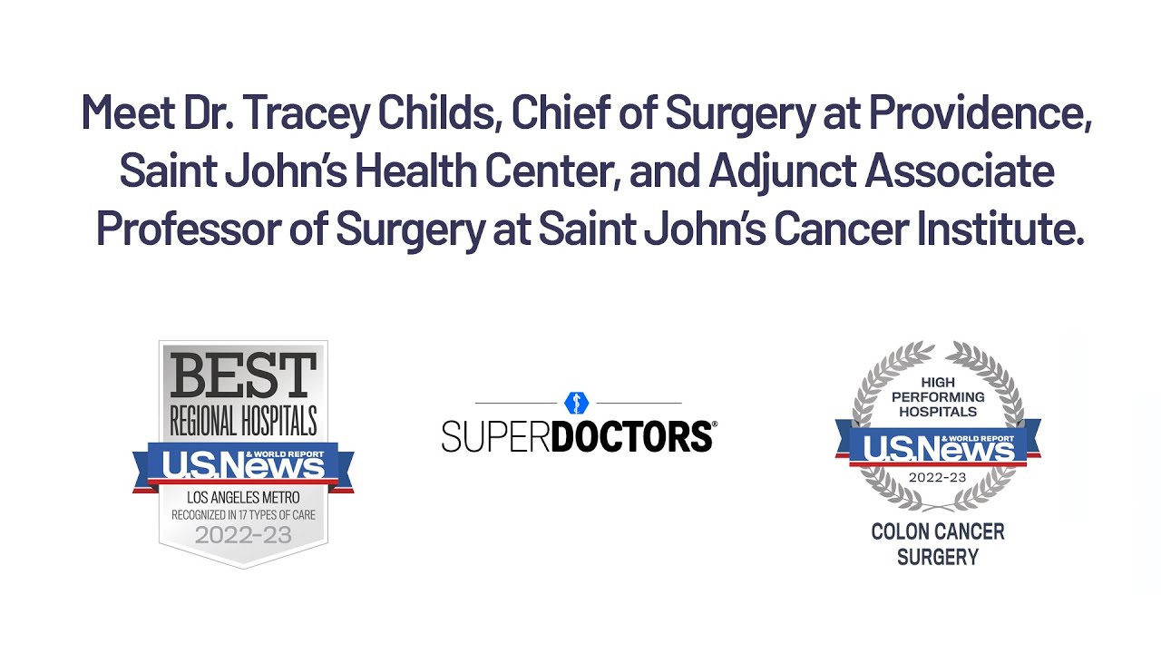 Where do I find a colorectal surgeon? Meet Dr. Tracey Childs, General and Colorectal Surgeon