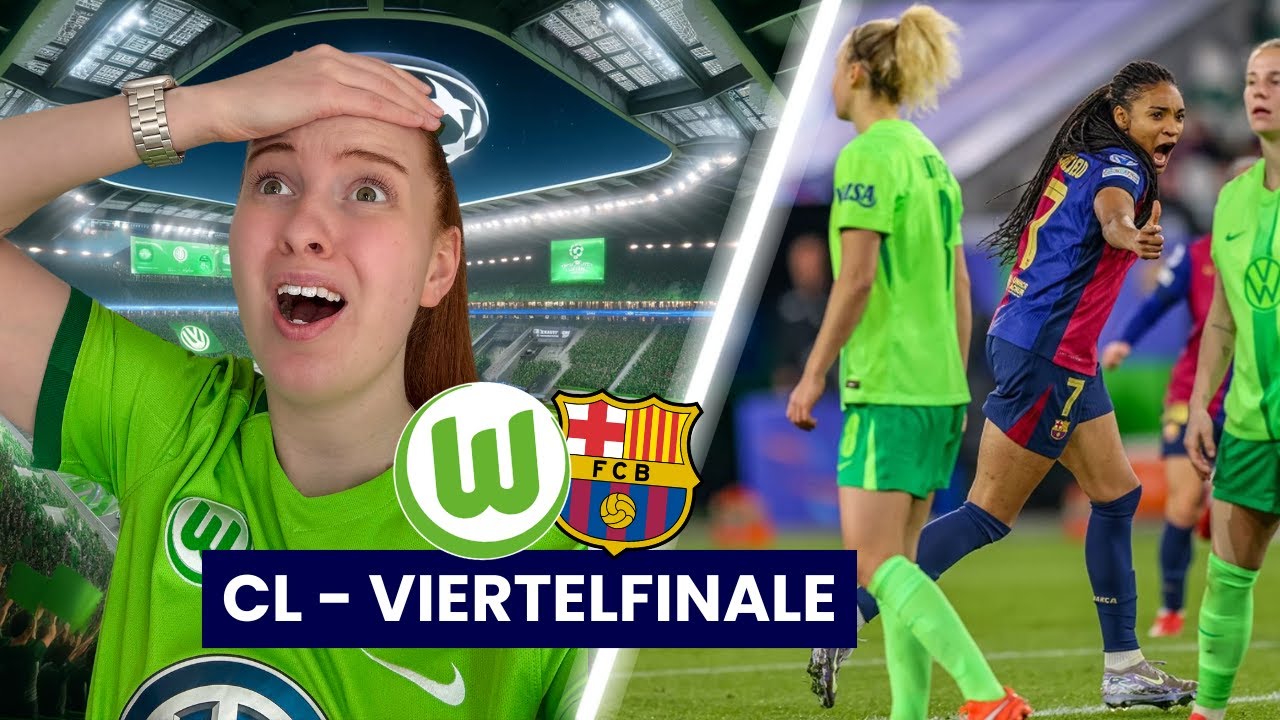 ABSOLUTE MACHT-DEMONSTRATION🤯🔥 | Wolfsburg vs. Barcelona UCL [FRAUEN] STADION VLOG🏟️