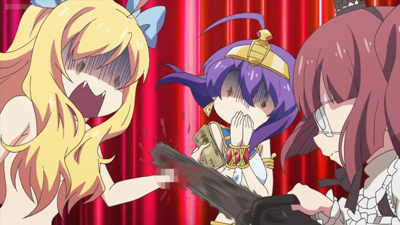Jashin-chan in Pain (Running Gag) | Compilation | Dropkick on my Devil!! Dash