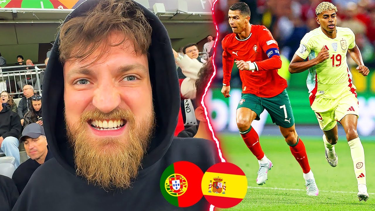 Portugal vs. Spanien - FINALE Stadionvlog 🏆 | RONALDO VS. LAMINE ♥️🐐 | ViscaBarca