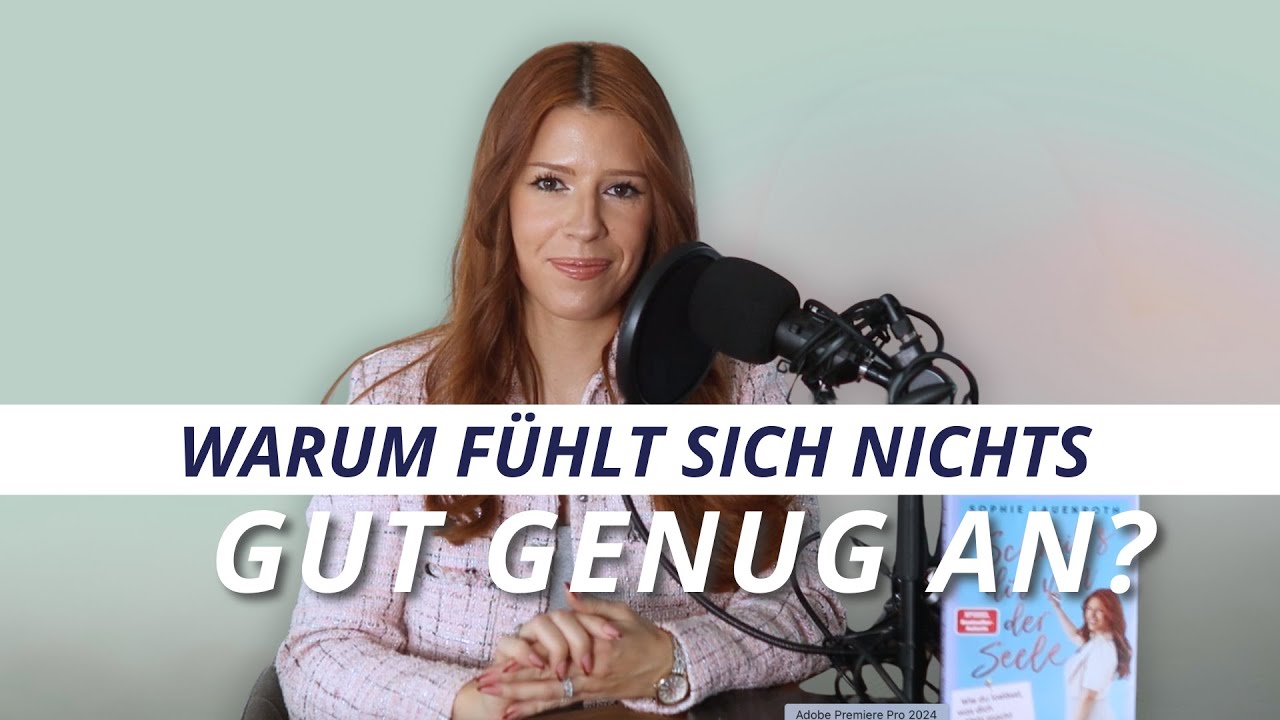 Wieso fühlt sich nichts jemals wirklich gut genug an? | Podcast FragenWeise Folge 20