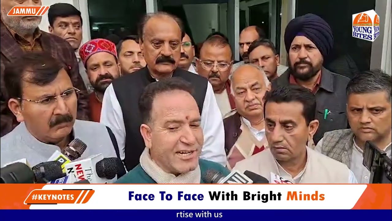 LOP Sunil Sharma Addressed Media