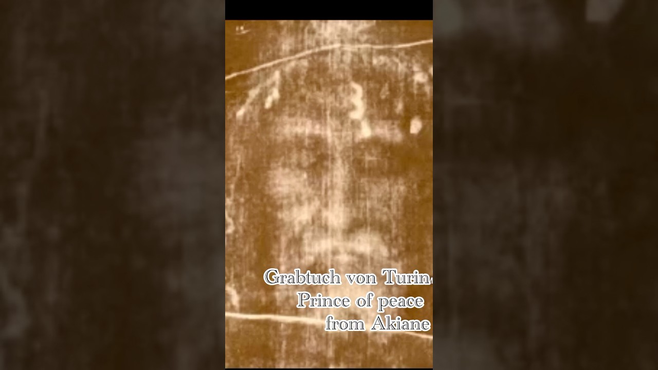 Prince of Peace Gemälde(Akiane) wurde mit Grabtuch Turin verglichen
