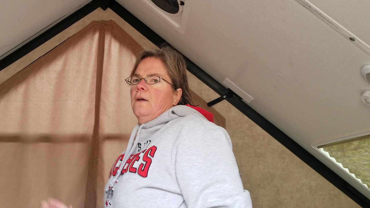 Setting up our A-Frame camper - it is now better than new