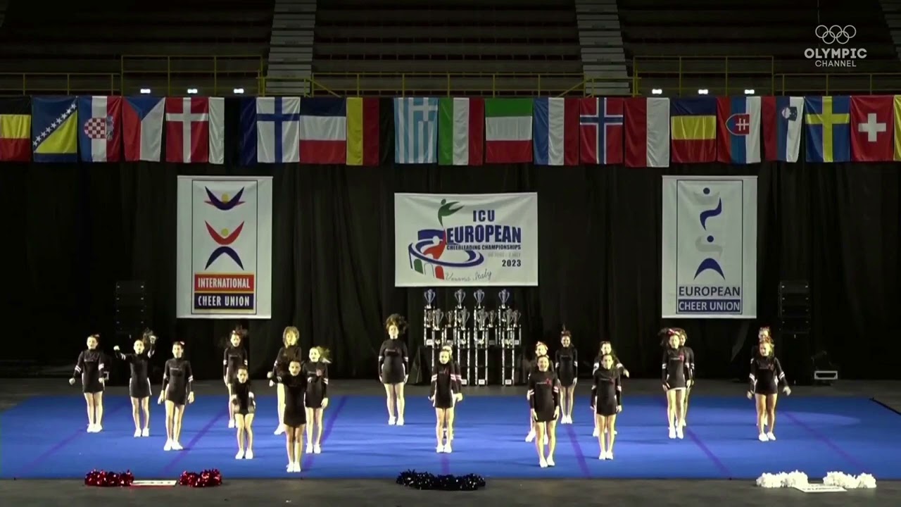 2023 ICU Europeans Youth All Girl Median - Team Romania