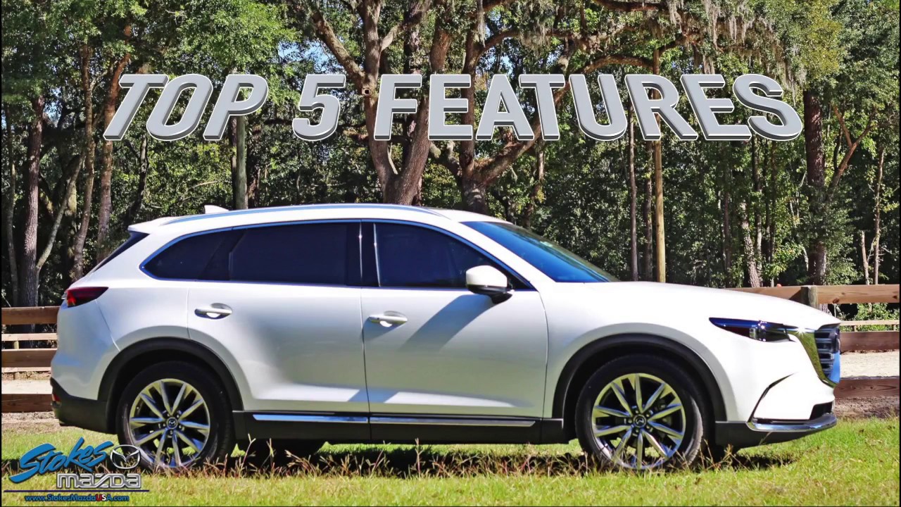 Top 5 Features - 2016 Mazda CX-9 - Grand Touring Package | Stokes Mazda TV