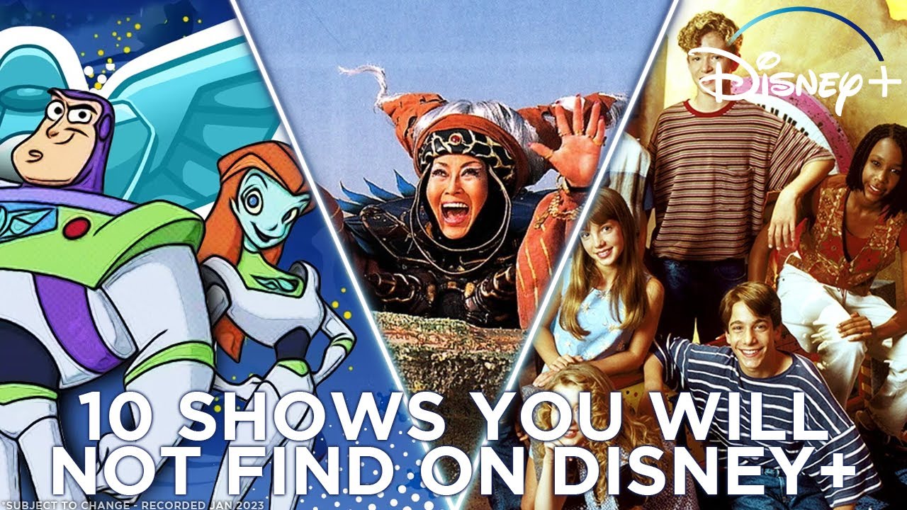 10 Shows or Series NOT on Disney+ and Why They Aren't On Disney Plus