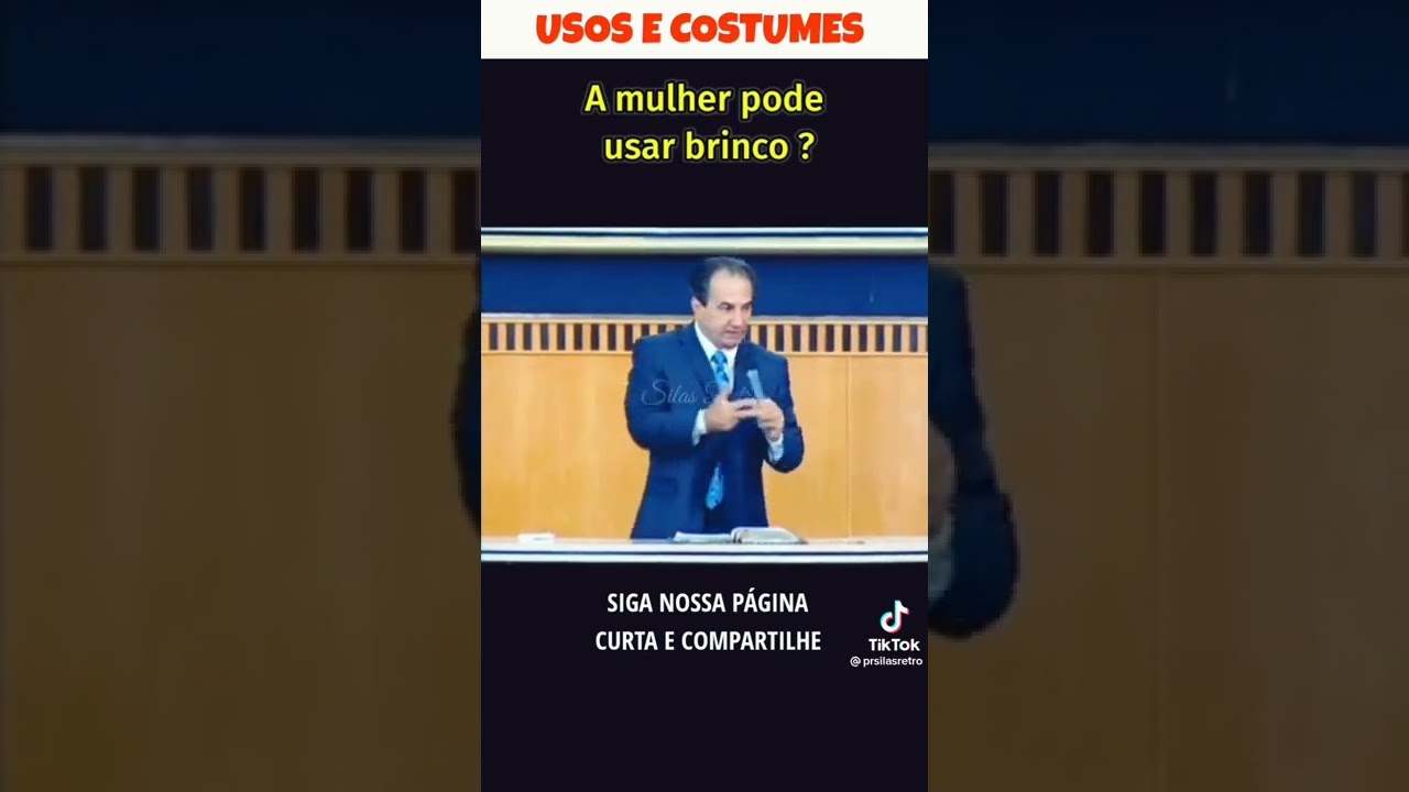 MULHER PODE USAR BRINCOS? Pastor Silas Malafaia