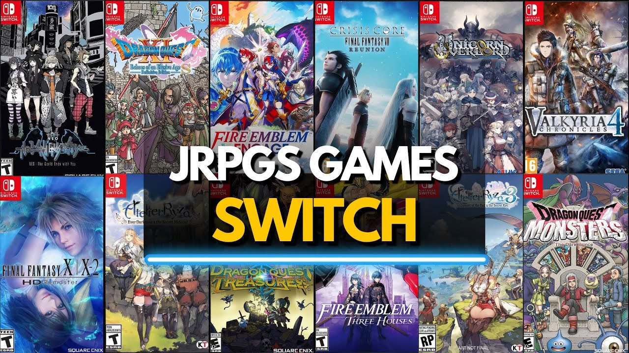 TOP 45 BEST JRPGs on Nintendo Switch (2025)