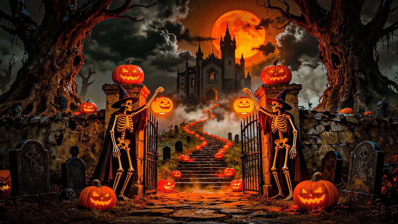 Best Halloween Background Music 🎃 Scary Halloween Music & Spooky  Sounds for Relax