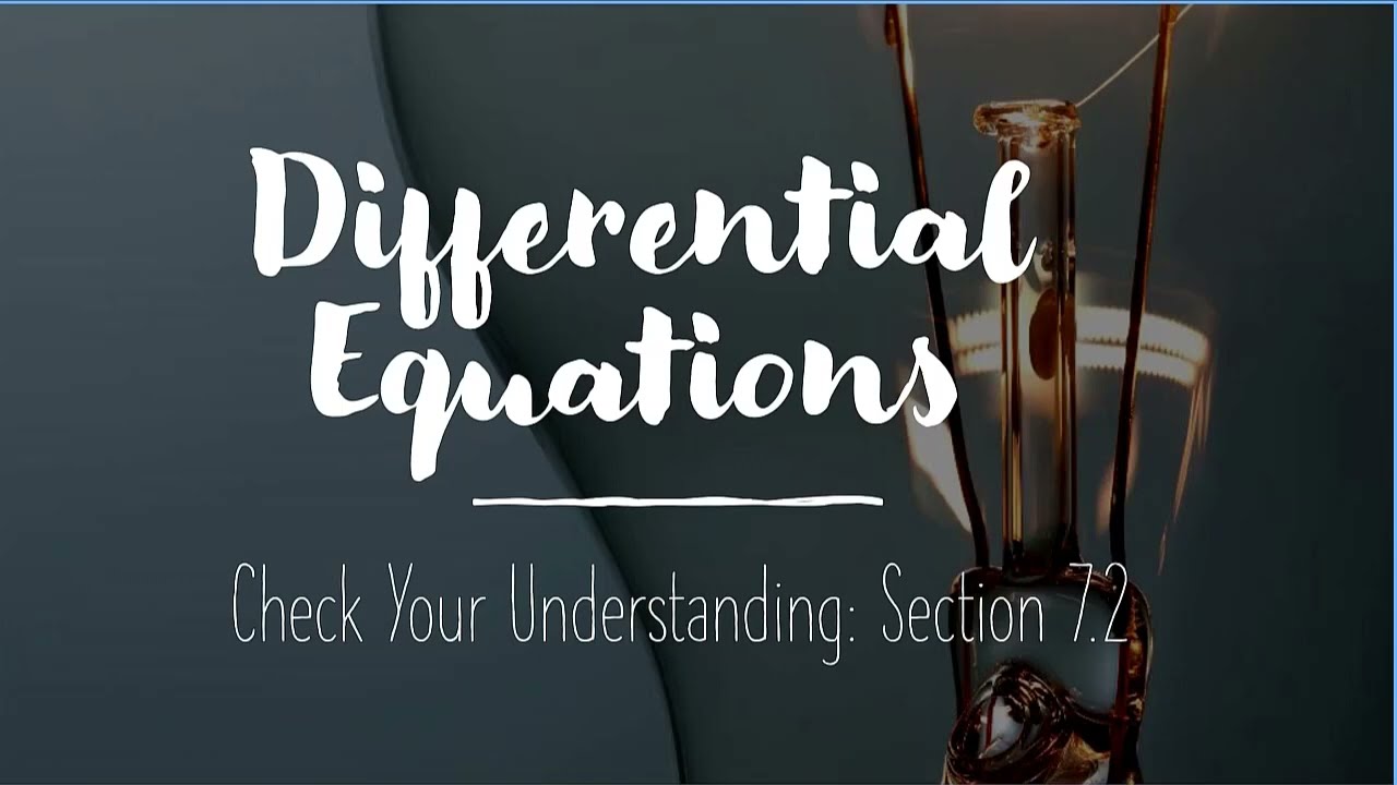 7.2: Solving Differential Equations with Laplace Transform - Example