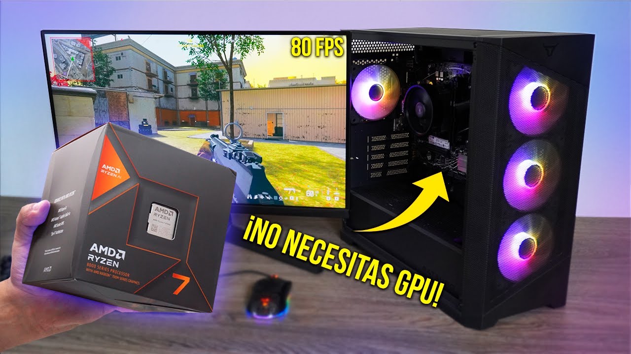 AMD Ryzen 7 8700G: Rendimiento en Juegos sin GPU en 2024 + DDR5 + Minecraft, Fortnite, Wukong y m&aacute;s