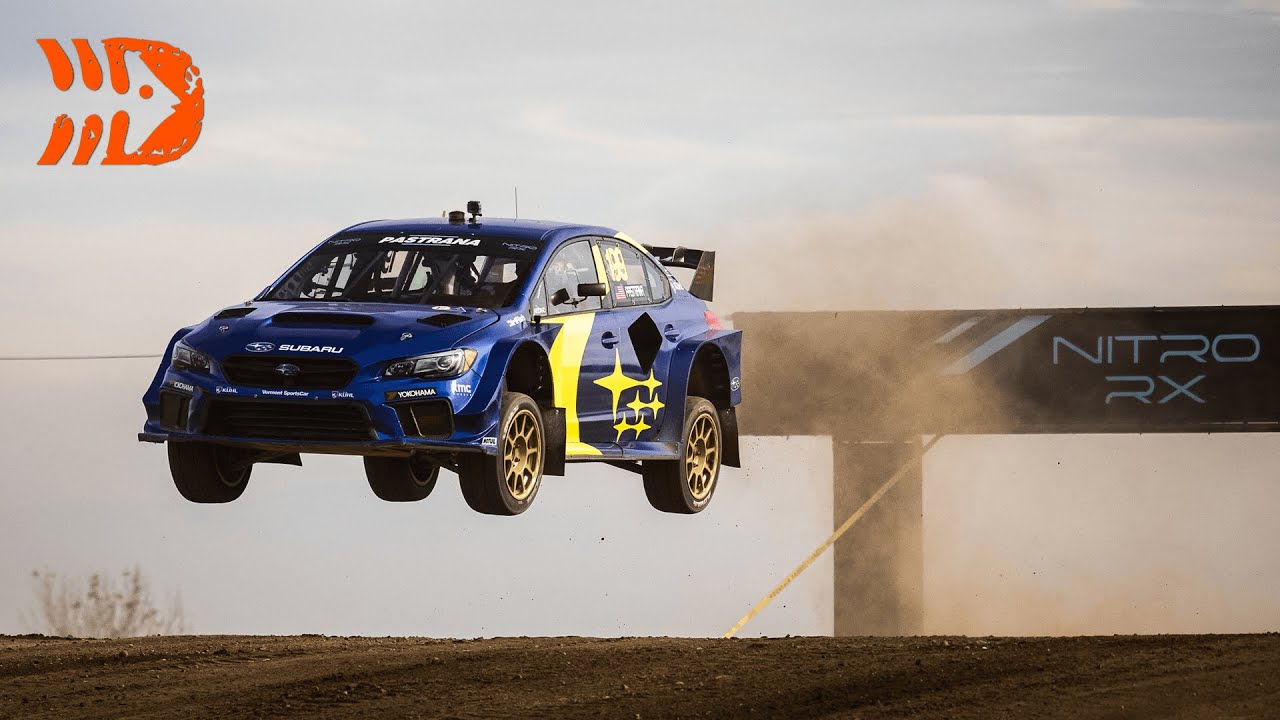 2021 Nitro Rallycross California - HIGHLIGHTS Day 1