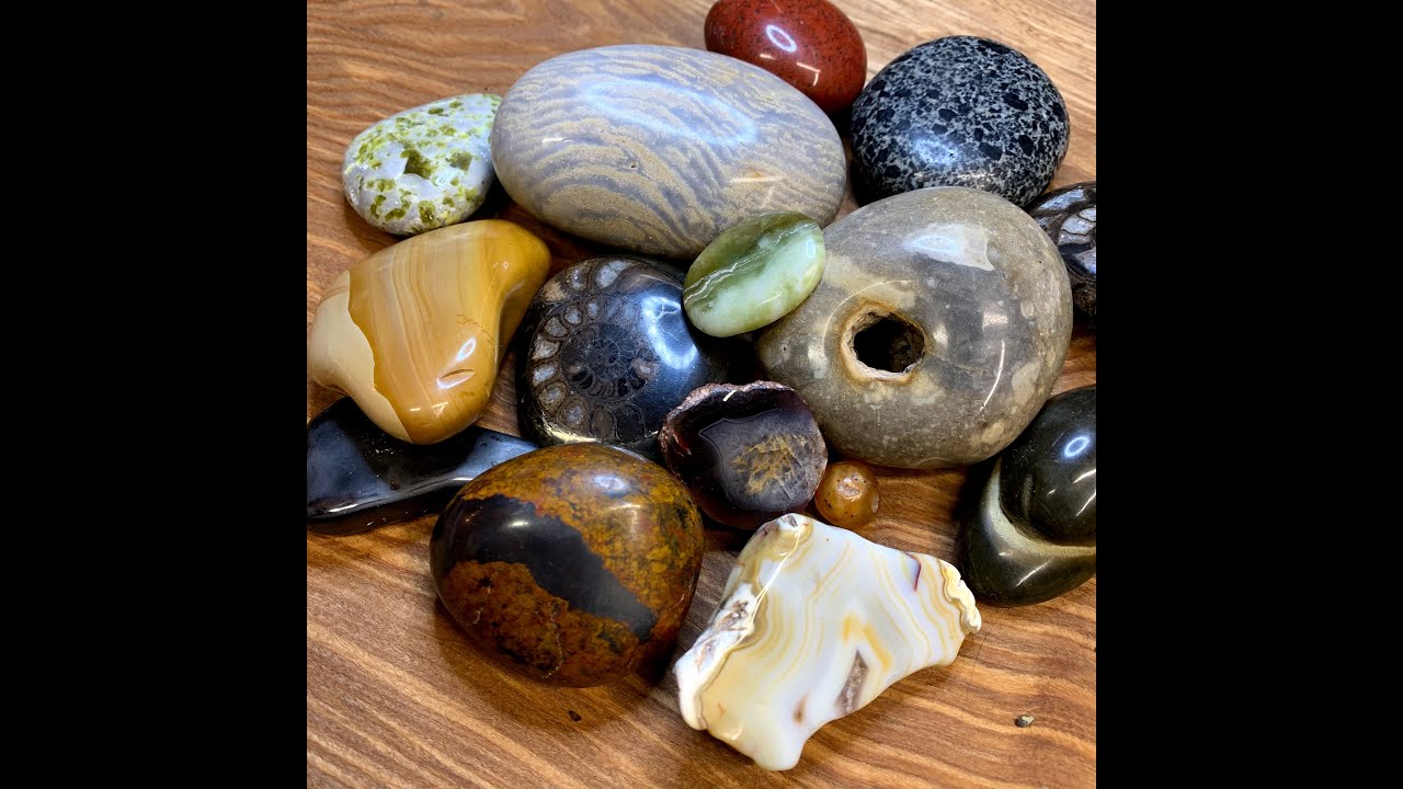Ep1/2 - Lapidary 101 : Beginners Fossil Preparation - Polishing stones without any machinery